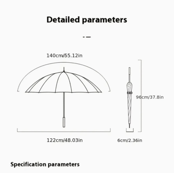 Screenshot 2025-08-05 at 21.32.08 Long Handle Automatic Umbrella