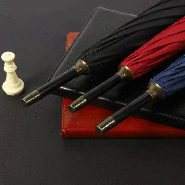 Heritage Grip Classic Wooden Handle Umbrella