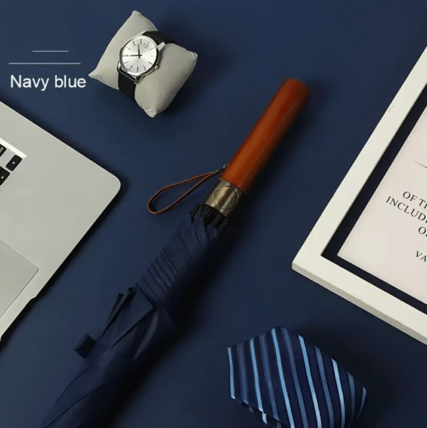 Heritage Grip Classic Wooden Handle Umbrella