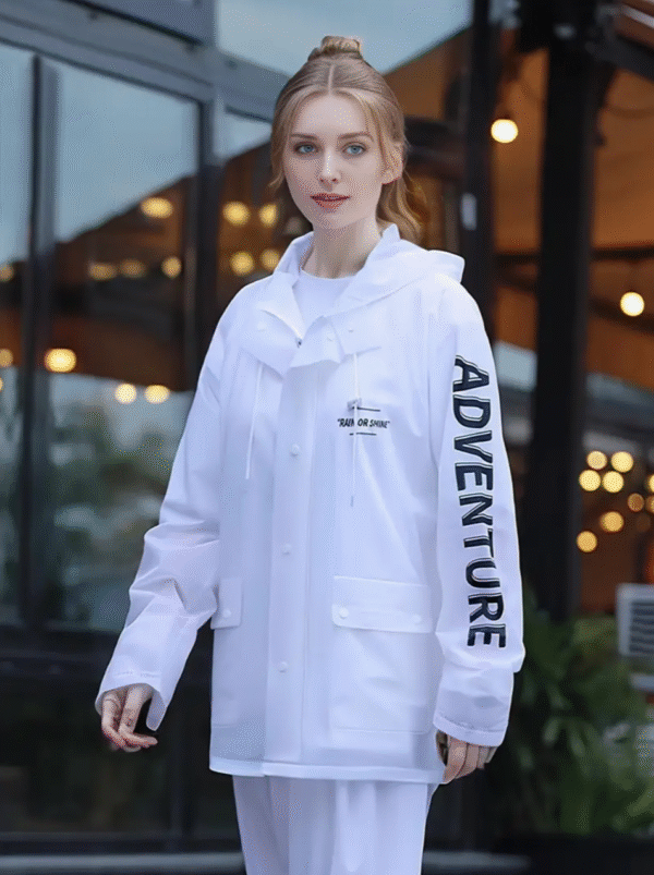 Luna Shield Women Casual Raincoat