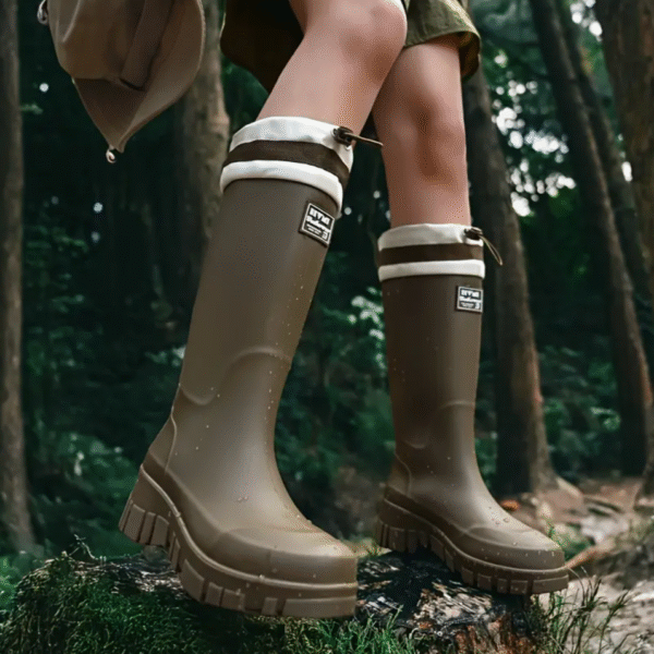 Raine Women Stylish High Rain Boots