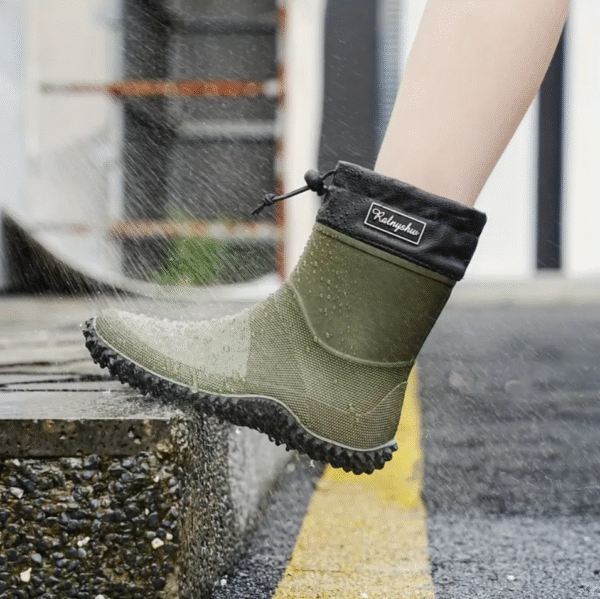 Mid Calf Rain Boots for Men