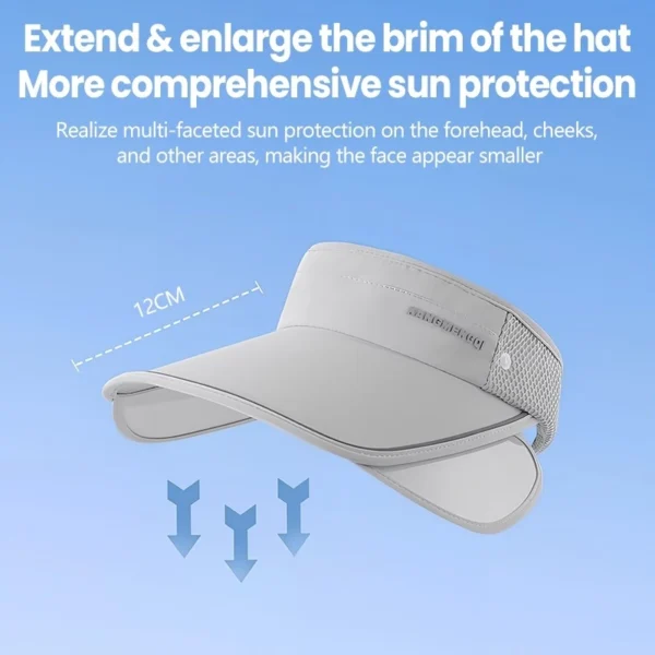 Sun Hat with Face Mask